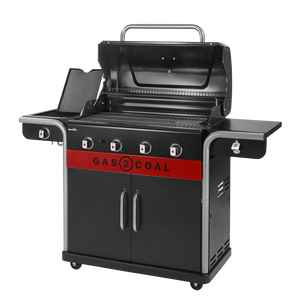 Char-Broil Gas2Coal 2.0 440 Euroflex 4 Burner Hybrid Gas BBQ (140926)