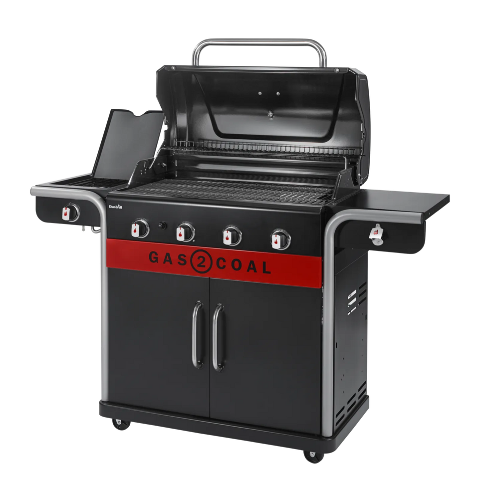 Char-Broil Gas2Coal 2.0 440 Euroflex 4 Burner Hybrid Gas BBQ (140926)