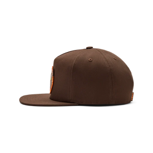 Built for the Wild Duck Flat Brim Hat - Dark Brown