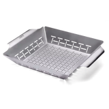 Weber Deluxe Square BBQ Grilling Basket Pan 6434