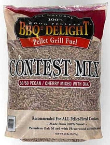 9kg Contest Mix Wood Pellets from BBQr's Delight