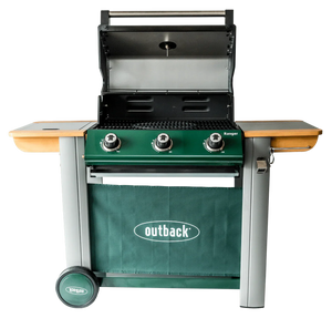 Outback Ranger Hybrid 3 Burner Gas BBQ