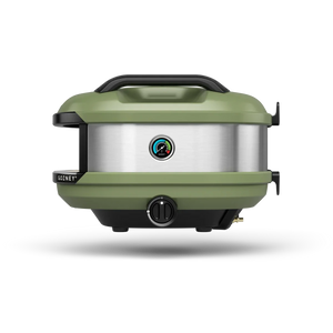 Gozney Tread Pizza Oven in Olive Green