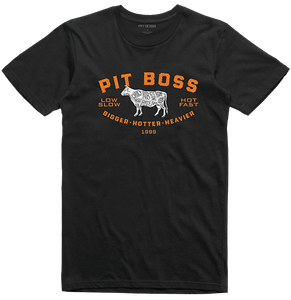 Pit Boss BBQ Grilling Master Black T-Shirt LARGE