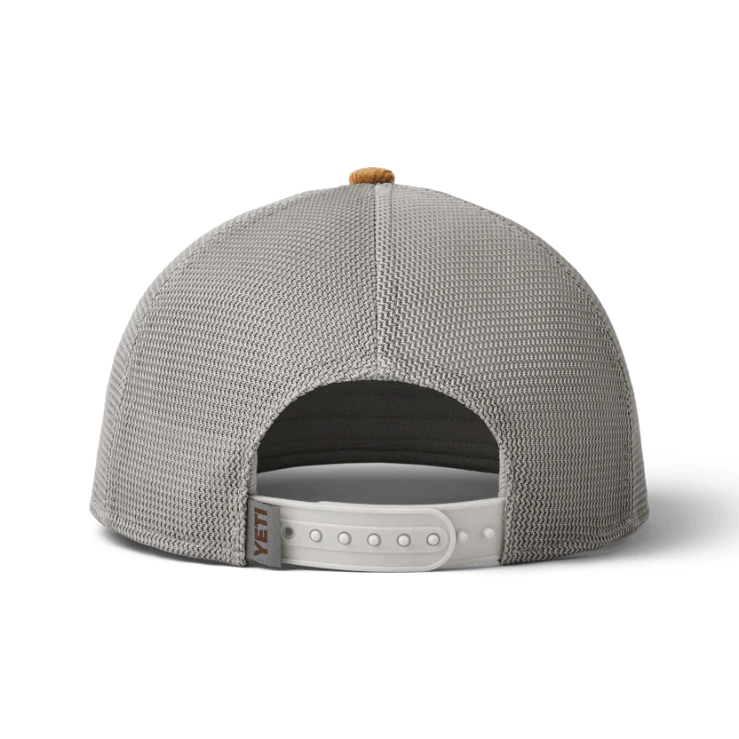 Steer Flat Brim Hat in Ochre