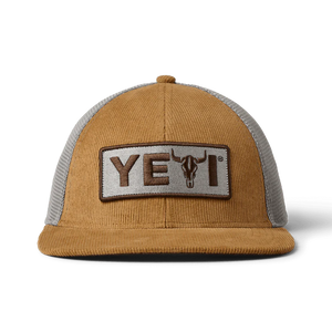 Steer Flat Brim Hat in Ochre