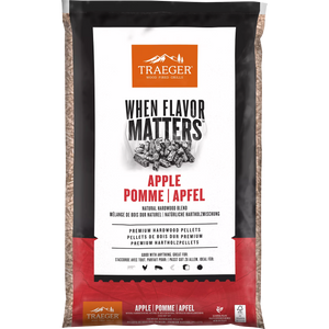 Traeger 9kg Apple Wood Pellets FSC®